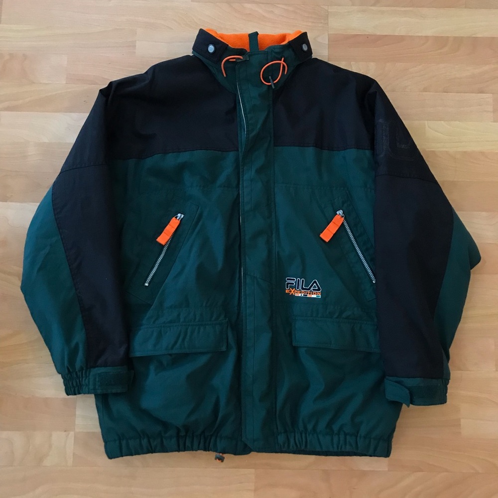 Vintage Fila USA Outdoor Snow Ski Jacket